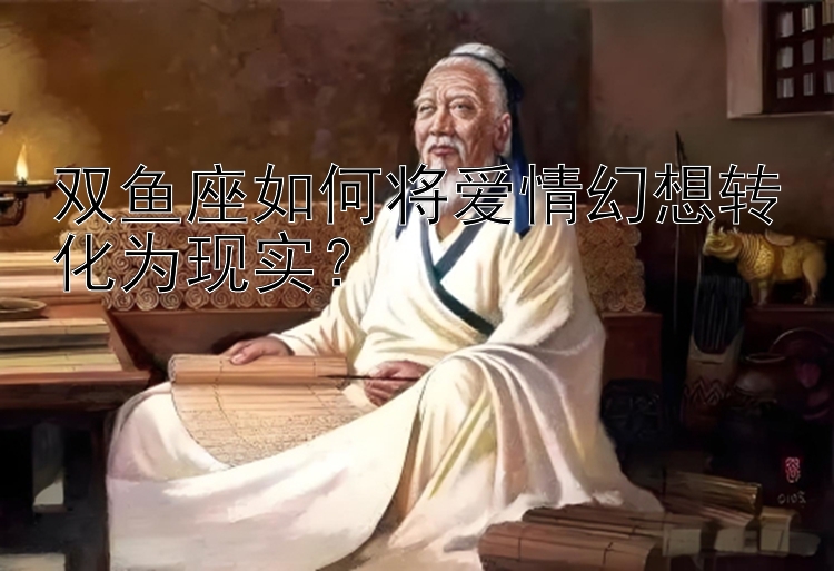 双鱼座如何将爱情幻想转化为现实？